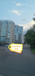 Modern Street with Glass  Office Buildings