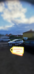 Suburban Parking Area with Houses