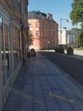 Charming European Urban Street with Historic Architecture