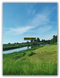 Calm River in Green Countryside