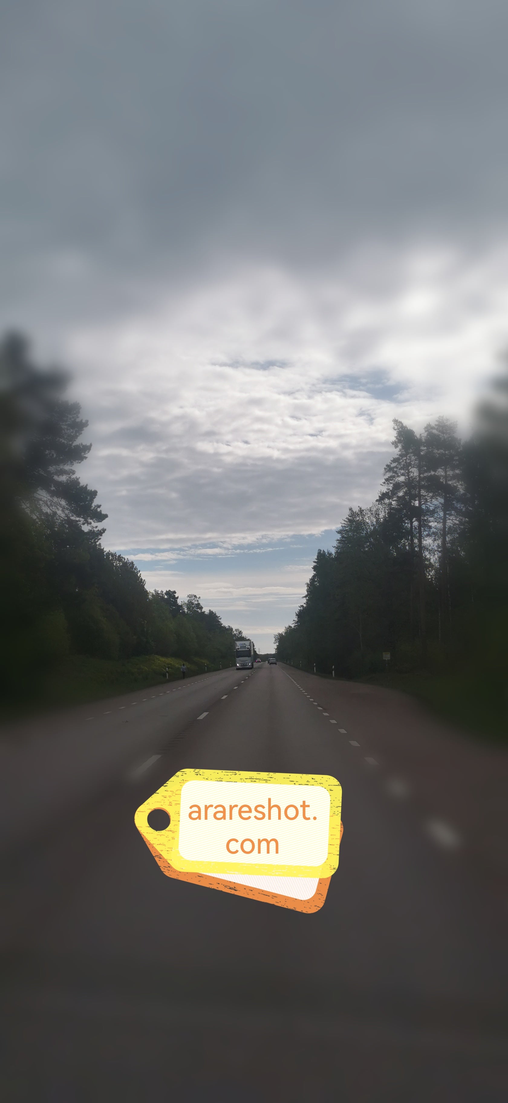 pen Highway Under Cloudy  Sky