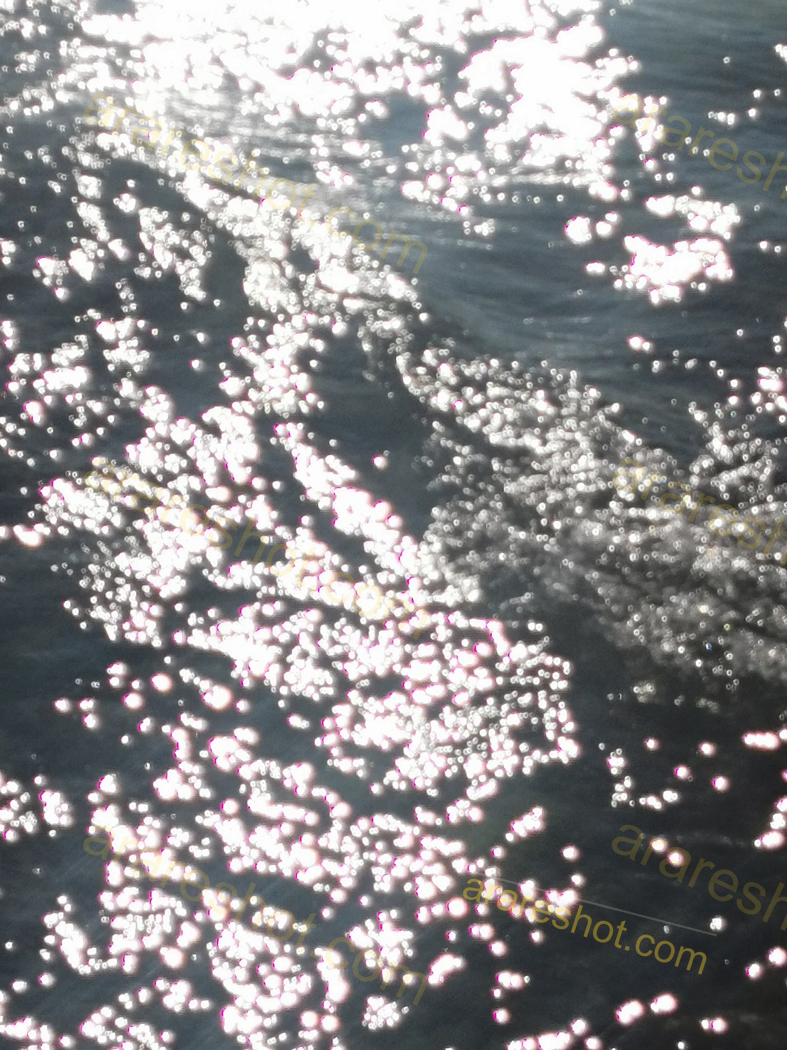 Sunlight Reflection on Water Surface
