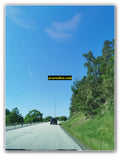 Driving on a Sunny Countryside Road