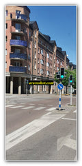 City Intersection with Traffic Lights